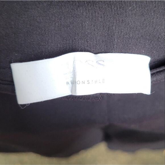 Hugo Boss Ponte Pintuck Pleat Trousers Ankle Zip size 10 - Picture 6 of 6